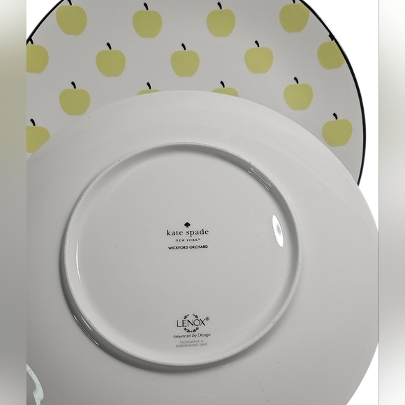 Kate Spade Wickford Orchard Accent Plates Set 4 - Picture 3 of 5